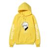 Jujutsu Kaisen Gojo Satoru Hoodie Unisex Fleece Sweatshirt Anime Print Autumn Winter Casual Pullover