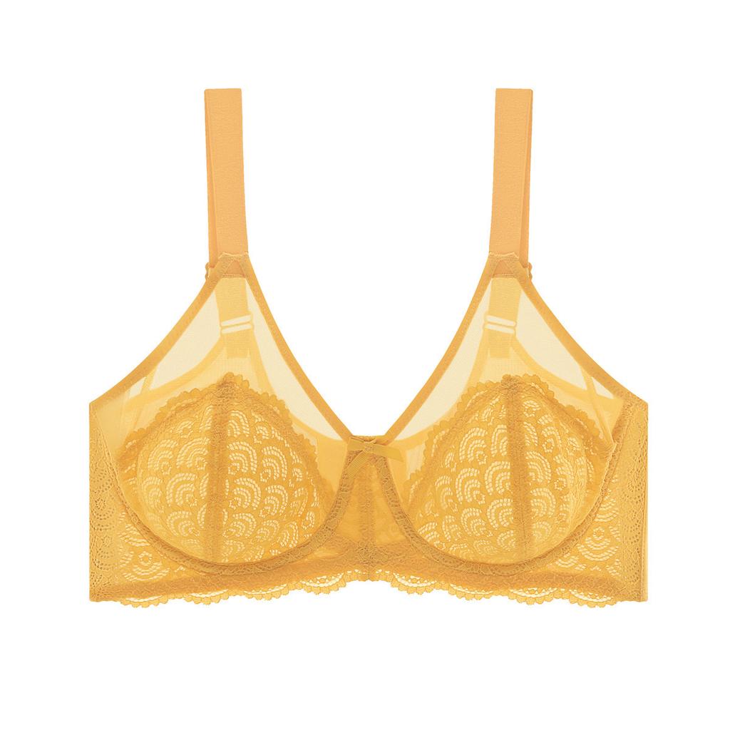 Dámské podprsenky plus size Nastavitelné podprsenky pro velká prsa Tenké kosticové kostice Sexy krajkové spodní prádlo