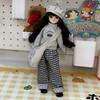30cm Multi-jointed BJD Doll with 1/6 Scale and Cute Clothes Set