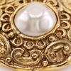 Chanel Necklace Vintage Plated Gold/Fake Pearl 138.3g Women Used
