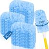 360° Double-Sided Electrostatic Duster with Replaceable Fiber Head for Gap Cleaning and Dust Adsorption