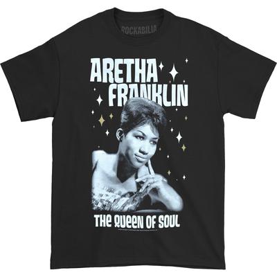 Men's Aretha Franklin Queen Of Soul Slim Fit T-shirt XXXXX-Large Black