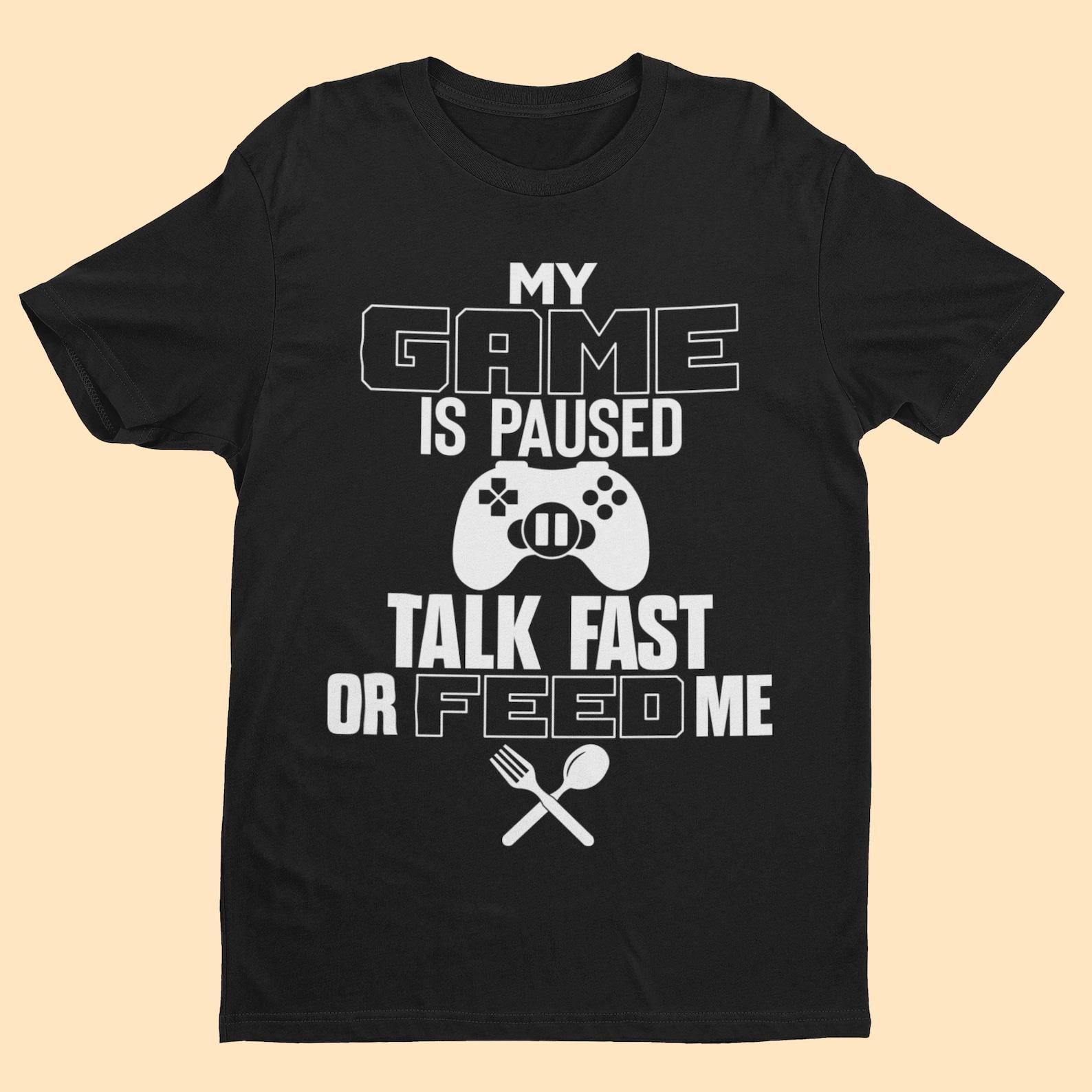 Funny Gaming T-Shirt: My Game Is Paused - Gamer Gift 2XL