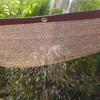 1PC Heavy-Duty Heatproof Shade Net Coffee Colored Sunshade Net Gardens and Patios High-Temperature Resistant Sun Protection Mesh