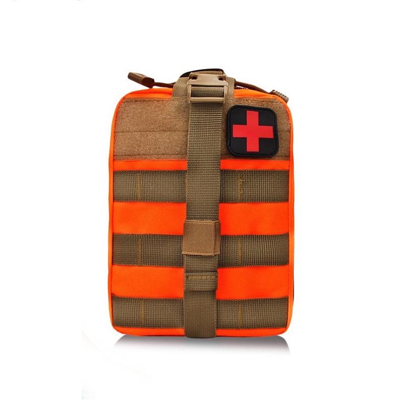 Camouflage Tactical Waist Pack: Portable Outdoor Medical & Survival Kit for Sports and Mountaineering.