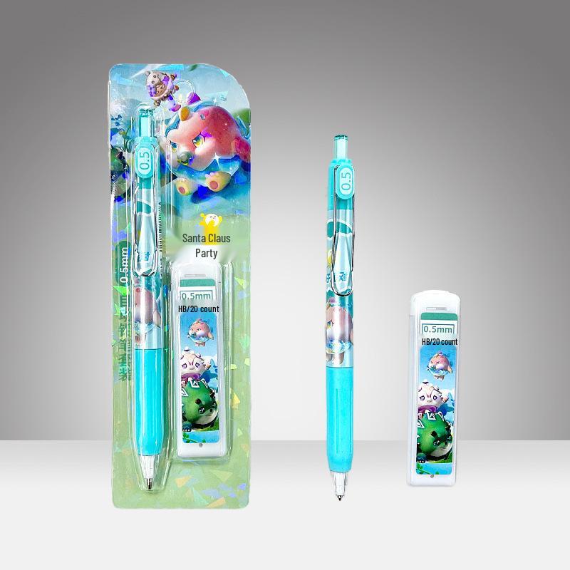 Demon Slayer Auto Pencils: Durable, High-Quality, No-Sharpen Student Writing Set