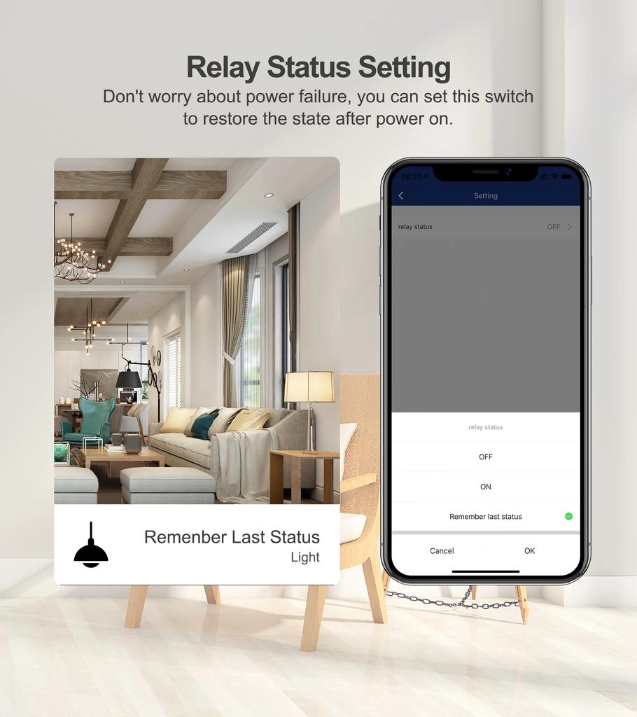 Tuya Smart ZigBee Switch Module No Neutral Wire Required Smart Home DIY Light Breaker Works with Alexa Google Home