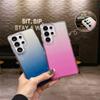 Applicable to Samsung S26Ultra mobile phone case gradual change S25FE glitter star anti-drop S26 transparent case spot