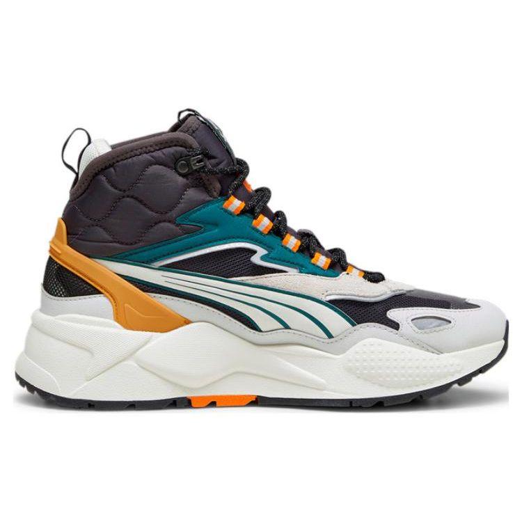 Puma RS-X High Dark Coal Unisex Sneaker Grau Glacial-Grau 392718-02