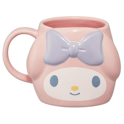 Skater Ceramic Mug, 390ml, Die-Cut, My Melody, Sanrio, CHMGD4-A