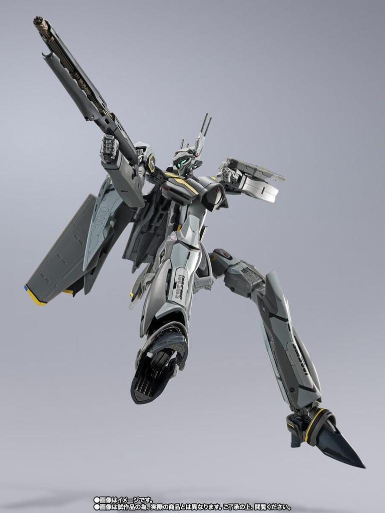 TAMASHII NATIONS Macross Armored Messiah Valkyrie Revival Bandai Spirits DX Figurină Chogokin F-25S (Folosind Ozmarie) ver.