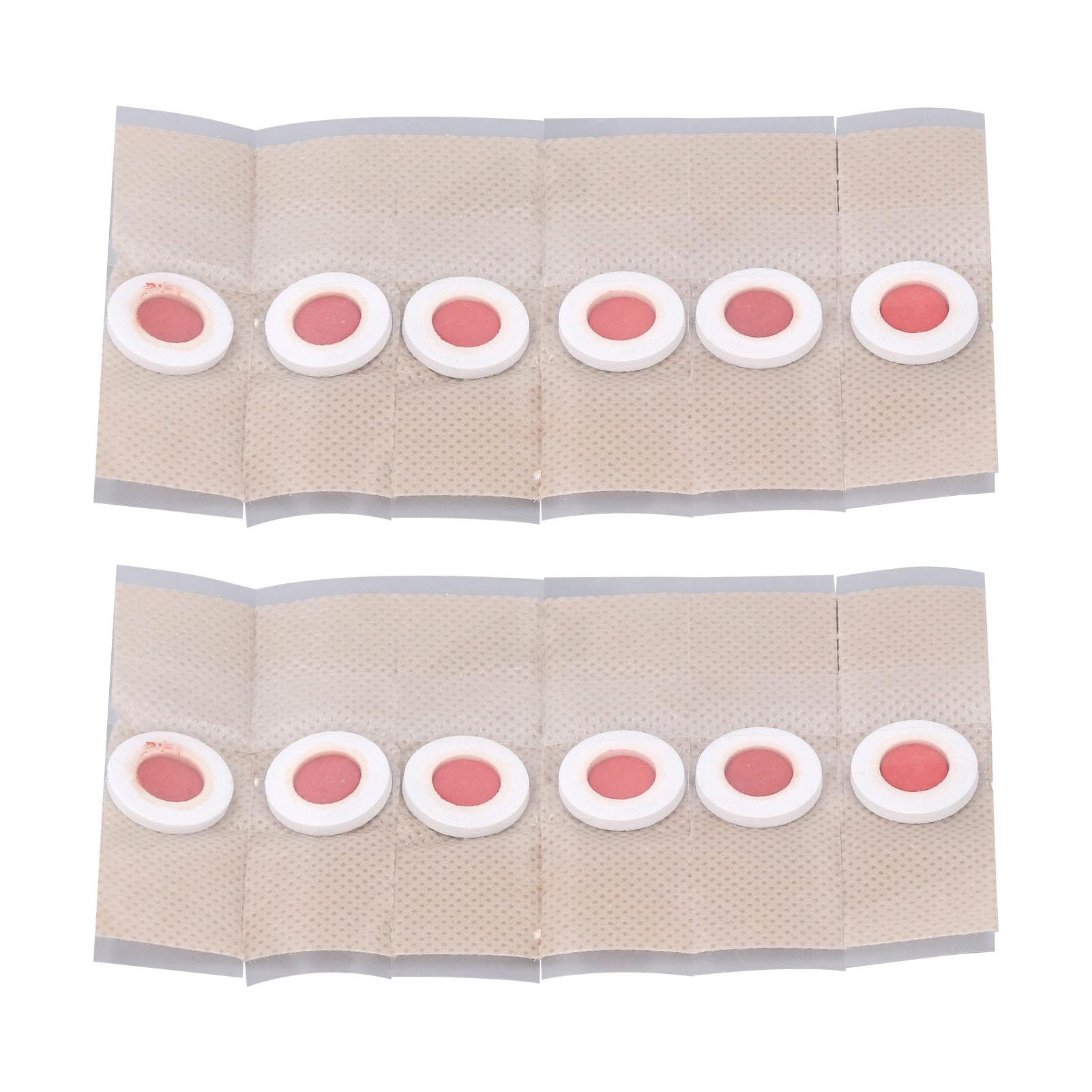 

12Pcs Corn Removal Pads Callus Pads Strong Adhesive Breathable Corn Removal Plaster Foot Corn Cushions for Feet and Toe