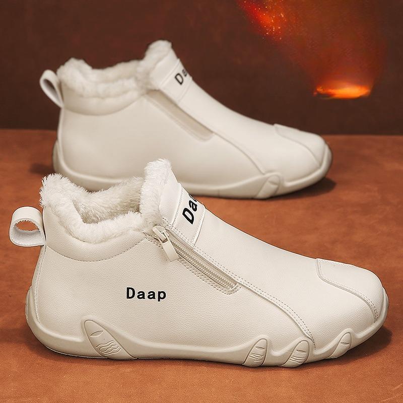 Men‘s Shoes Autumn High-Top Men‘s Cotton Shoes Work Workwear Shoes Versatile Outdoor.