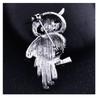 Creative Design Cartoon Owl Couple Broochs for Women Men Charm Full of Crystal Animal Pins Wedding Bride Jewelry Accessory Gift