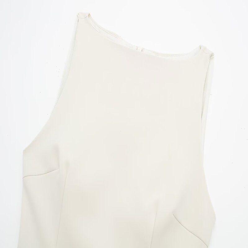 Fashion Style 2024 Spring New Arrival Women's Clothing Versatile Belt Short Dress 2709/777 2709777