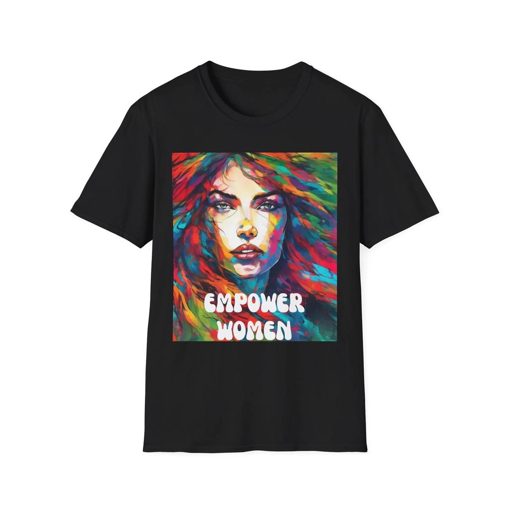 Empower Women T-shirt, Motiverend T-shirt, Cadeau voor Haar, Feministische Kleding, Artistiek