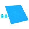 3D Design Mat Durable Elastic Flexible Convenient Silicone Template Pad with Finger Caps