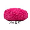 100% Polyester Chenille DIY Crochet Scarf and Shoes Hand-Made with Dye Pattern Use for Weaving Features Violet Bear Hook