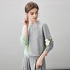 Comon Boca Women's 100% Cashmere Round Neck Sweater