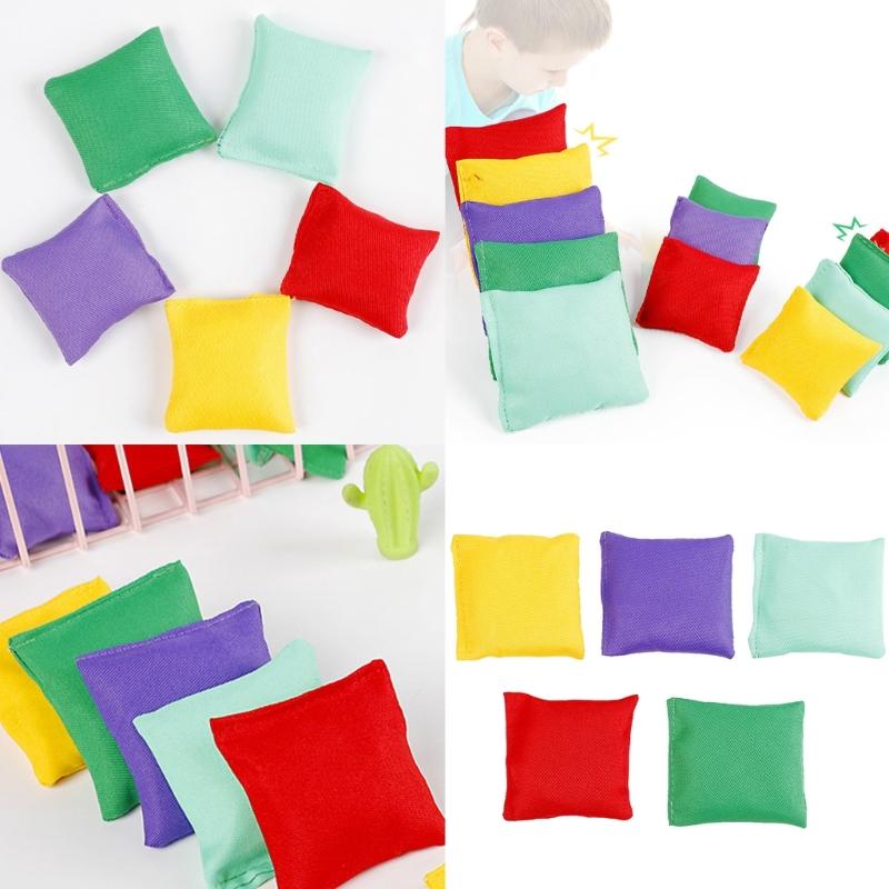 Interaktives Wurfspiel Spielzeugbeutel für Kinder zur Förderung der motorischen Fähigkeiten zur Koordinationsentwicklung Set mit 10