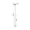Lampa Wisząca Mossa 1 G9 Czarny Lumilo 04.449.69