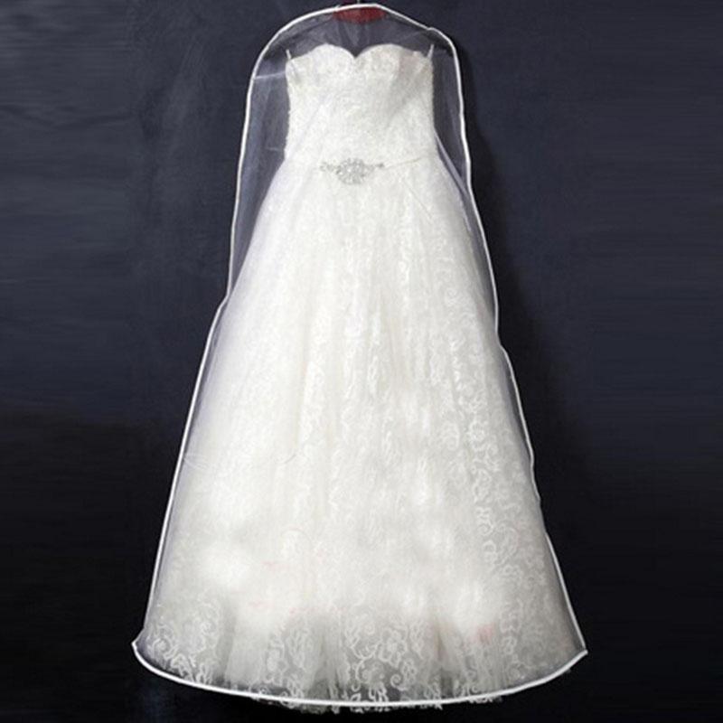 High Quality Long Transparent Dust Cover For Home Clothing Wedding Dress Protective Cover Bride Dress Dust Cover