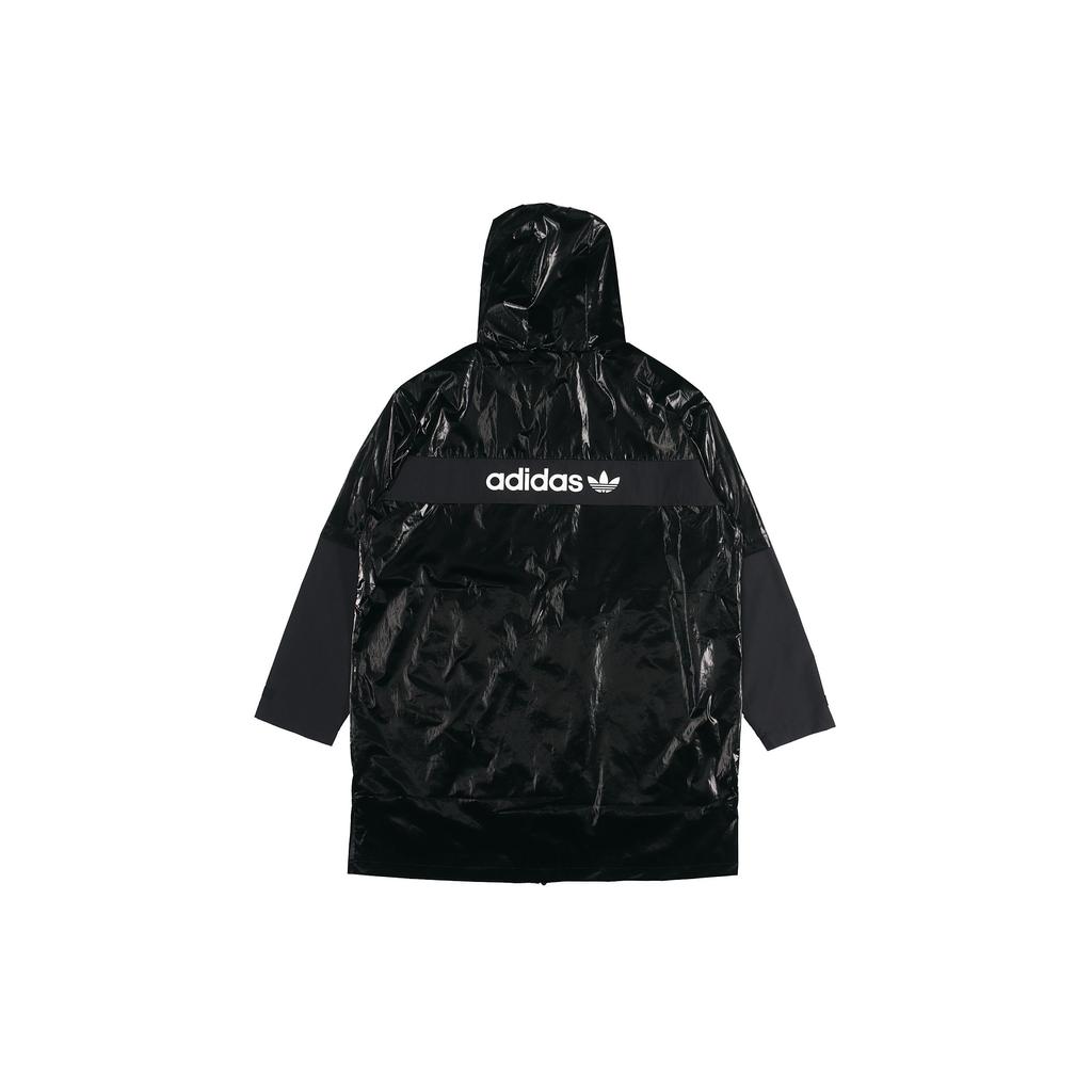 Adidas Originals Trefoil Liquid Metal Wb Casual Sports Logo Windbreaker Jacket Men Jackets Black GT7293