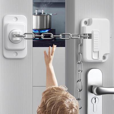 Fensterrahmen Sicherheitskette Schloss Selbstklebender Fensterbegrenzer Kindersicherheitsschlösser Kein Bohren Einstellbar Kindersicher