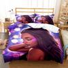 Hübsche Frau Bettwäsche Set Sexy Schönheitsdruck Polyester Bettbezug Einzelbett Twin Queen King Größe für Heimdekoration Geburtstagsgeschenk