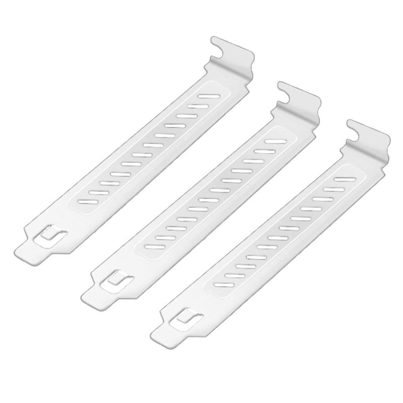 Pack of 5 Vented PCI Slot Cover Plates for Improved Cooling in Desktop Towers Dustproof Slot Covers Dust Filter