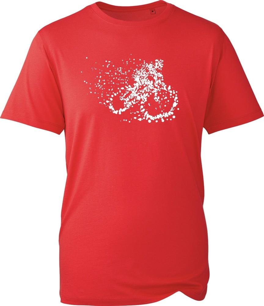 Mountain Bike T Shirt Unisexs Black Cycling Biker Road Bicycle MTB Graphic Art Tee S