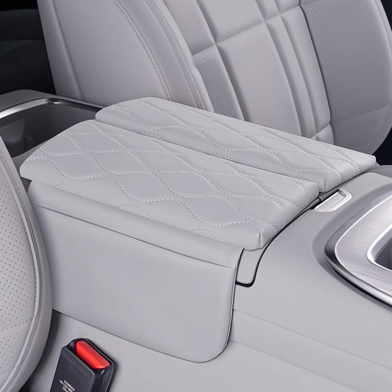 Shenlan S09 Armrest Box Pad: Central Leather Protective Cover