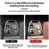 For BMW iX 2025-2025 Car Red / Blak Real Carbon Fiber One-key Start Button Decorative Stickers Interior Accessories