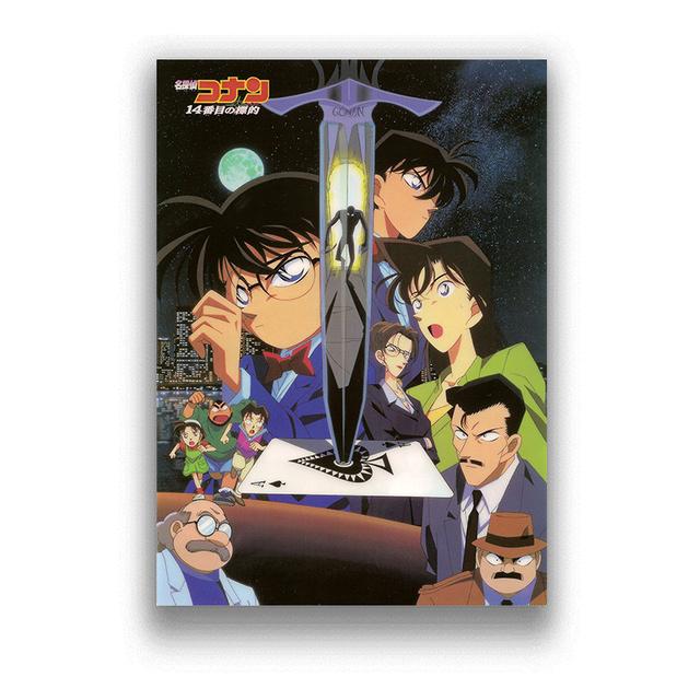 Detective Conan Anime Posters and Prints Canvas Painting Wall Pictures For Living Room Vintage Poster Decorative Home Decor