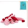 Jely Plush Toy Sky Dragon & Snow Tiger Collection: Soft Cute Snow, Blue & Pink Dragon Plush Toys - Ideal Gift