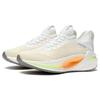 New LiNing Jueying Essential Durable Breathable Low Top Running Shoes Women's White Yellow ARRT008-2