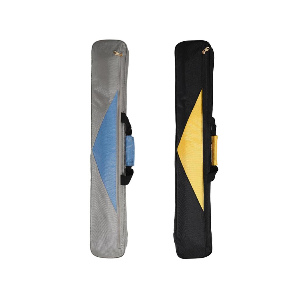 Pool Cue Case 7 Holes with Adjustable Shoulder Strap with External Pocket Billiards Supplies Stylish Portable Protector Pouch