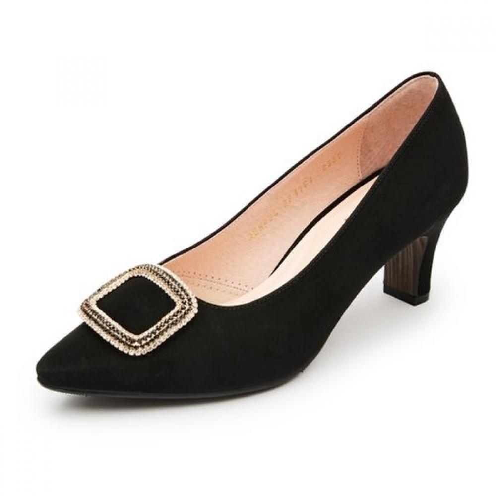 Kumkang Women Renouar Square Cubic Decoration Pumps Renpuc2717f1 225