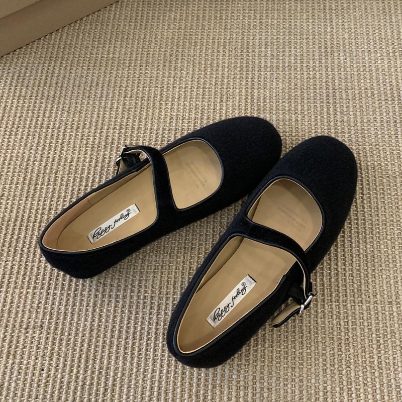 Fashion Bailamos 2025 Brand New Women Flats Low Heel Shoes Square Toe Retro Mary Janes Pumps Casual Spring Loafers Ballerina Shallow Bal