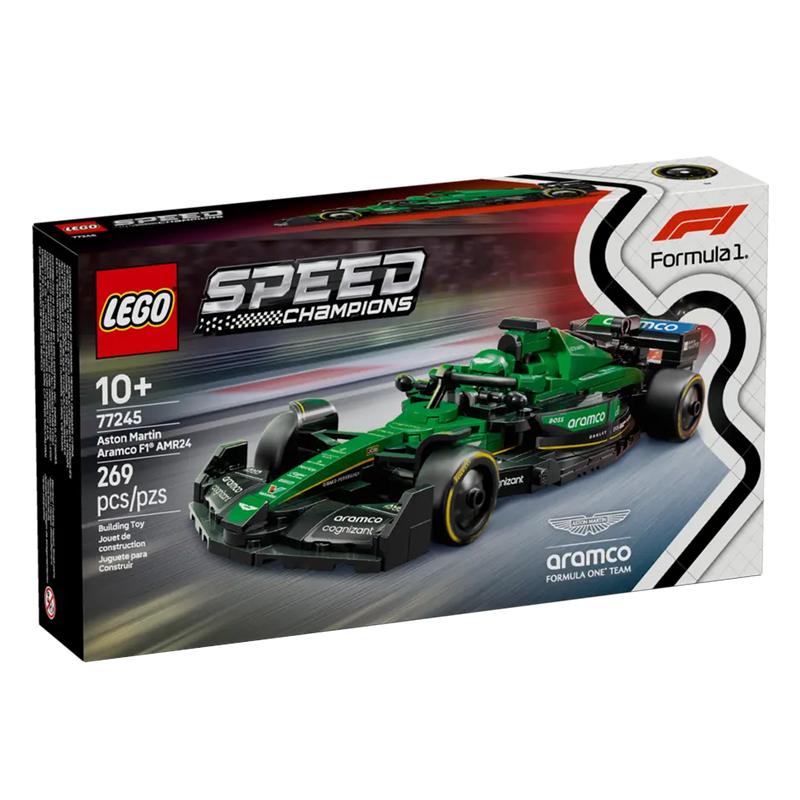 LEGO 77245 Aston Martin Aramco F1® AMR24 Race Car Block Toys