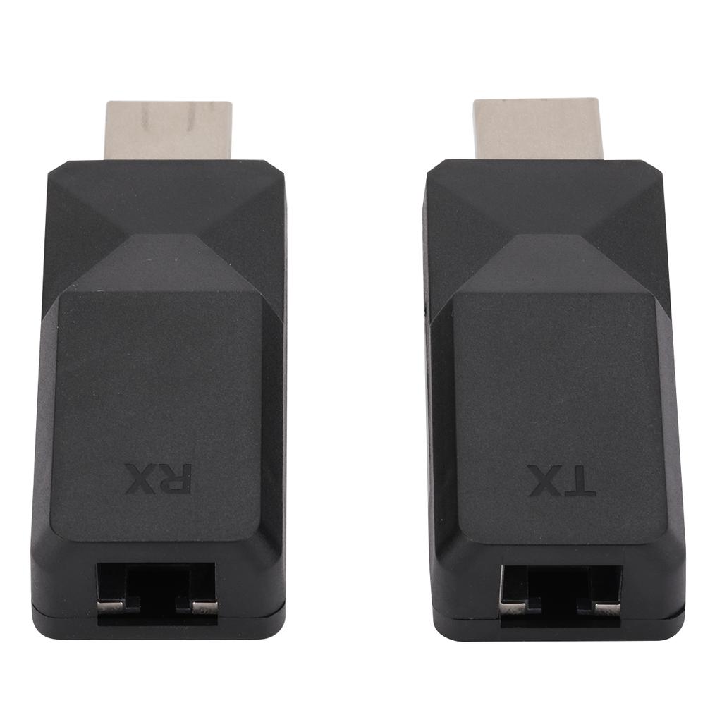 Ruition Support HDCP 1080P RJ45 LAN Network 4K for Extender 30M V1.4 CAT5E/CAT6 Ethernet Converter