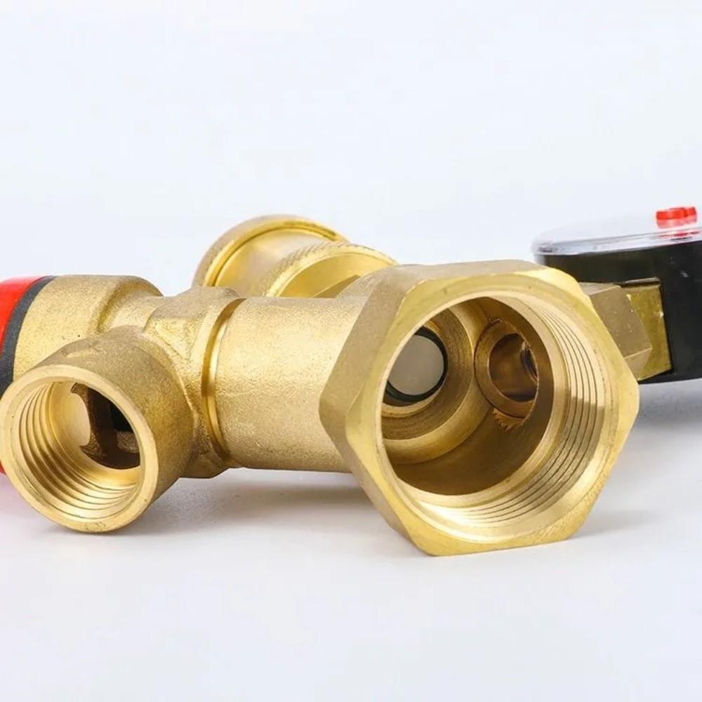 3/4" Pressure Relief Valve PRV Solar Water Heater Valve Pressure Reducing Valve  Hard Decoration