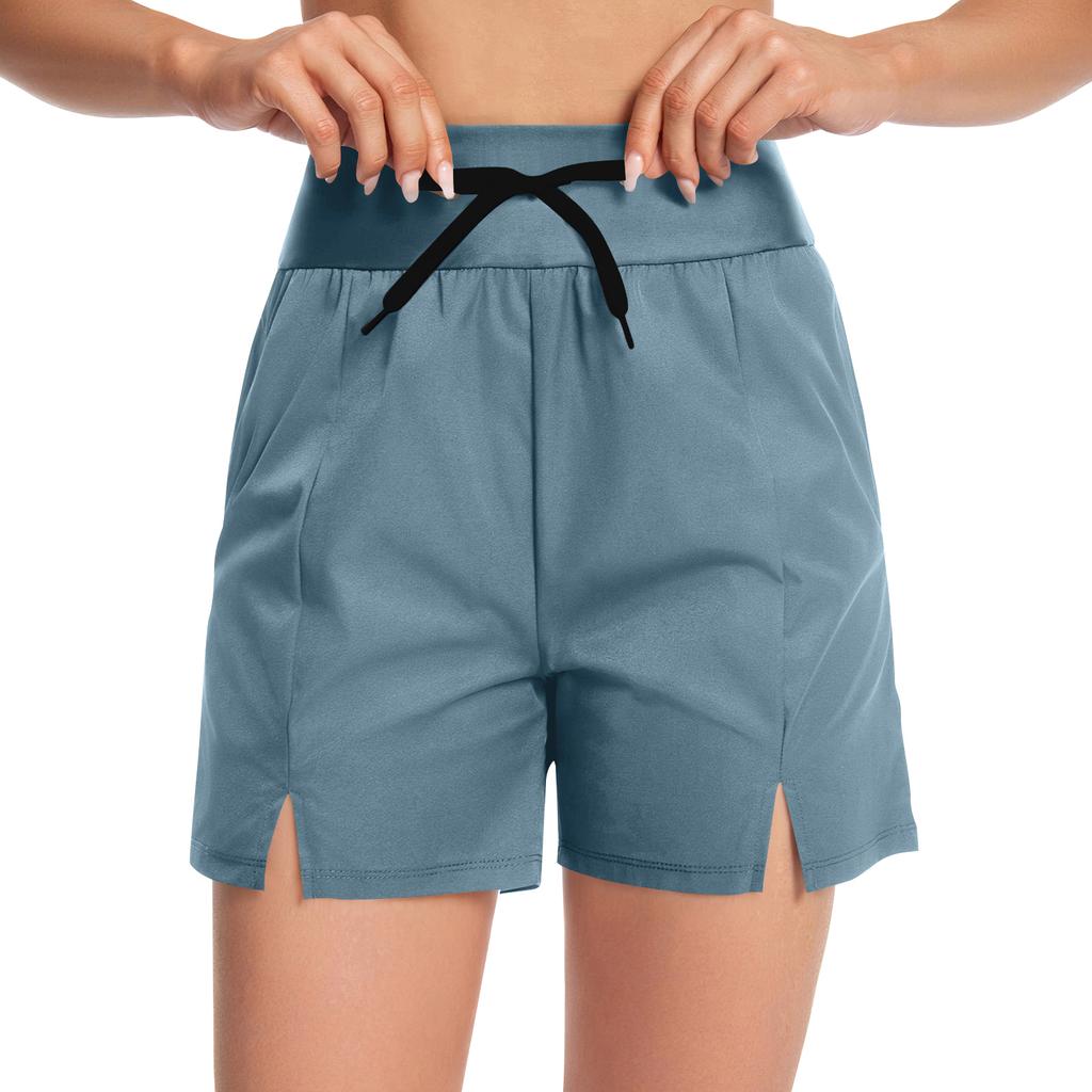 Damen-Shorts mit Taschen, Freizeit-Shorts