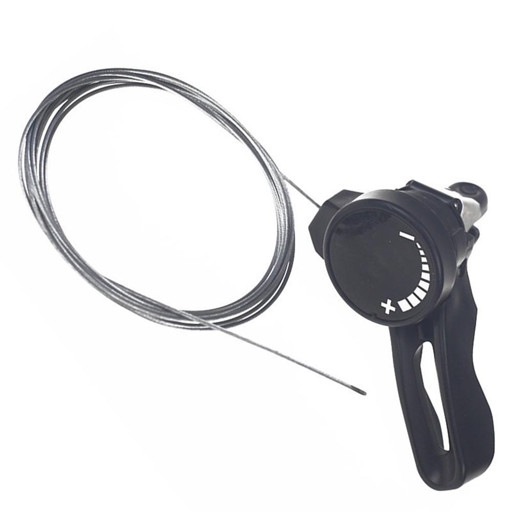 1 Pair Mountain Bike Gear Shifter, 15/18/21 Speed Shifter Twist, Bicycle Twist Shifter Levers, Bicycle Brake Levers Shifter, Cable Thumb Derailleur Le