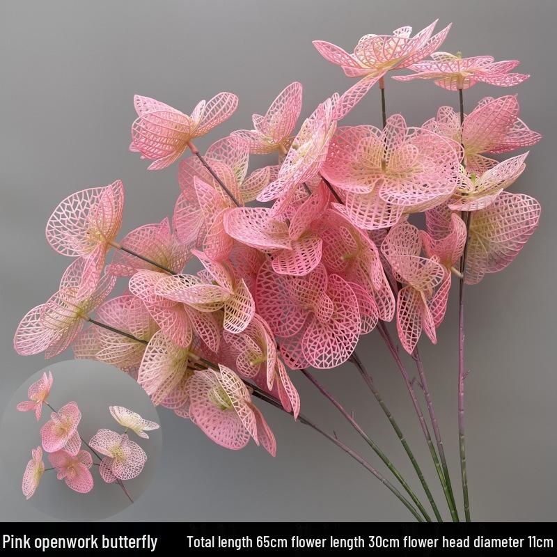 Wedding Pink Series Peony and Rose Artificial Flowers for Decorations