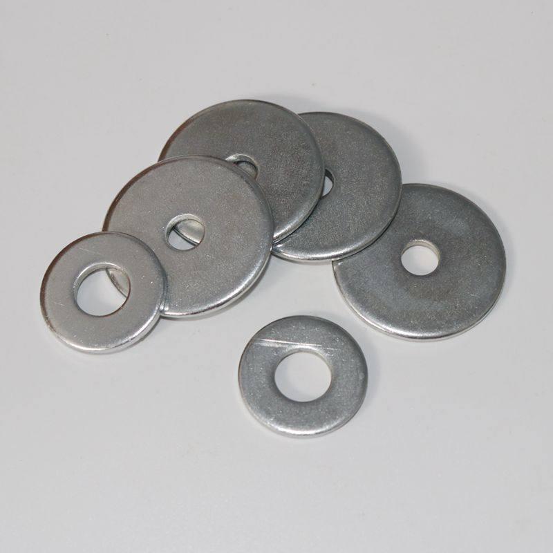 Thick Galvanized Flat Washer - Sizes M3 to M20