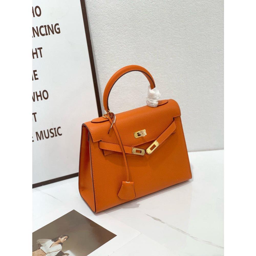 2024 nieuwe verticale tas palmdruk TOGO koeienhuid schoudertas handtas grote capaciteit dames tas leer lichte luxe leer