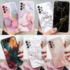 Case For Samsung Galaxy A53 5G A 53 Back Cover Protective Silicone Funda Fashion Marble Stone Texture Coque For Samsung A53 Capa