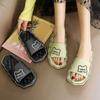 WTEMPO Brand Summer Women's Slippers Home Lightweight Soft Non-slip Waterproof Outside Wear Fashion Temperament Sandals