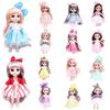 Bjd 66in Princess Dolls Movable Joints  Mini Model Toys Kids Birthday Gift